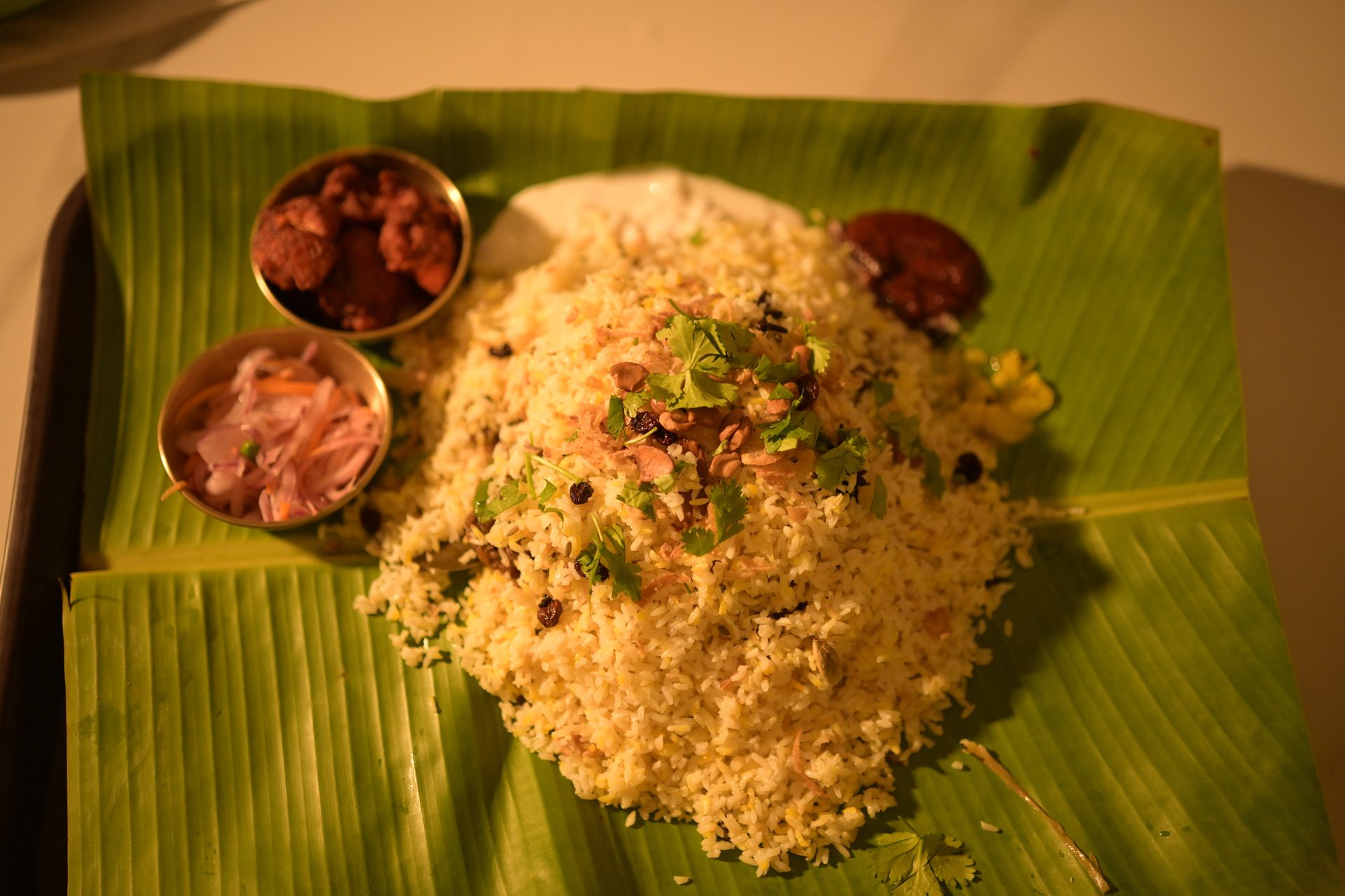 Downtown Peterborough's Indian table